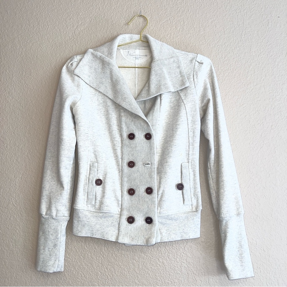 Citizens of Humanity Women’s Gray Double-Breasted Jacket Sz M
